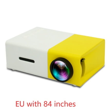 YG300 Mini Portable 3D HD LED Projector – Home Theater Cinema