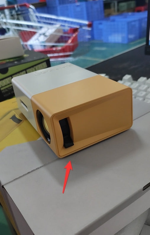 YG300 Mini Portable 3D HD LED Projector – Home Theater Cinema