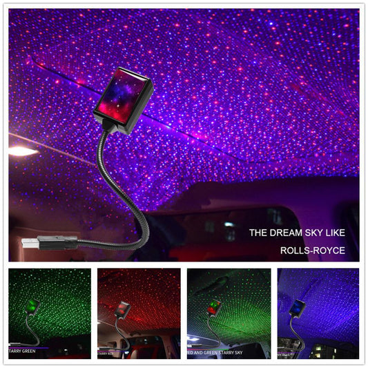 Star Light Projector – Galaxy LED Party & Interior Lights