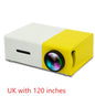 YG300 Mini Portable 3D HD LED Projector – Home Theater Cinema