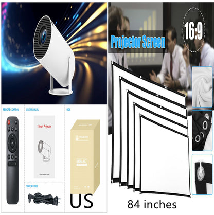 HY300 Pro Mini Projector – Home Theater Entertainment