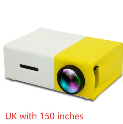 YG300 Mini Portable 3D HD LED Projector – Home Theater Cinema