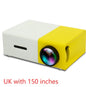 YG300 Mini Portable 3D HD LED Projector – Home Theater Cinema