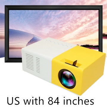 YG300 Mini Portable 3D HD LED Projector – Home Theater Cinema