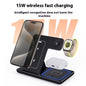 15W 3-in-1 Foldable Wireless Charging Stand with LED Light