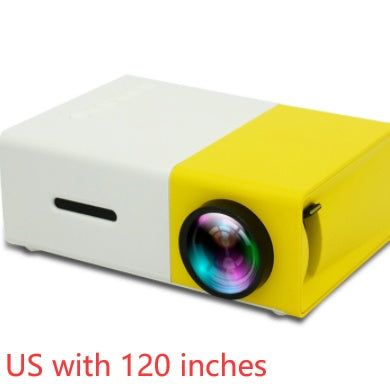 YG300 Mini Portable 3D HD LED Projector – Home Theater Cinema