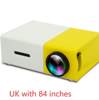 YG300 Mini Portable 3D HD LED Projector – Home Theater Cinema