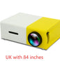 YG300 Mini Portable 3D HD LED Projector – Home Theater Cinema
