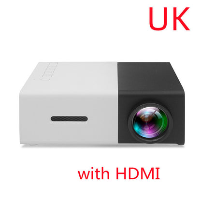 YG300 Mini Portable 3D HD LED Projector – Home Theater Cinema