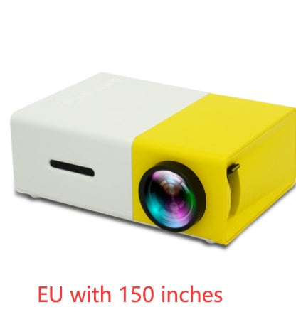 YG300 Mini Portable 3D HD LED Projector – Home Theater Cinema