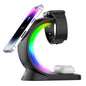 4-in-1 Magnetic Wireless Charger with Atmosphere Light