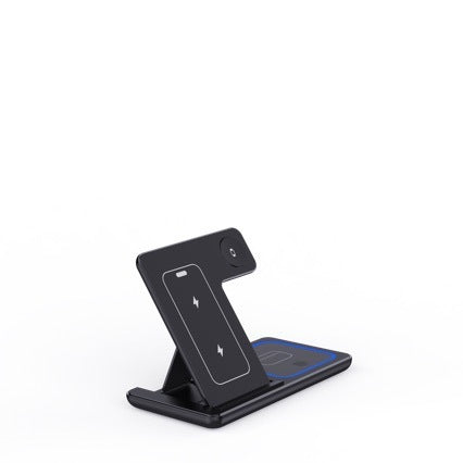 15W 3-in-1 Foldable Wireless Charging Stand with LED Light