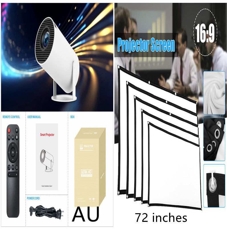 HY300 Pro Mini Projector – Home Theater Entertainment