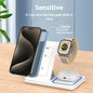 15W 3-in-1 Foldable Wireless Charging Stand with LED Light