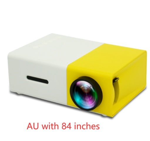 YG300 Mini Portable 3D HD LED Projector – Home Theater Cinema