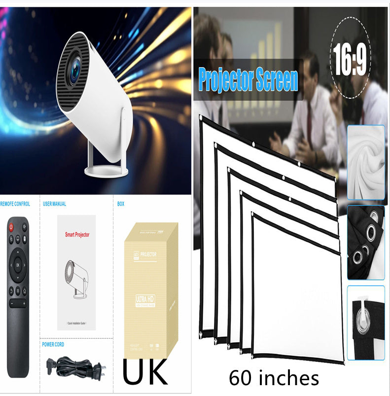HY300 Pro Mini Projector – Home Theater Entertainment