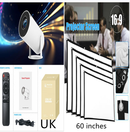 HY300 Pro Mini Projector – Home Theater Entertainment