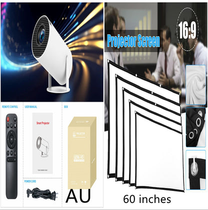 HY300 Pro Mini Projector – Home Theater Entertainment