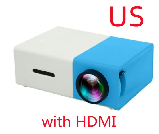 YG300 Mini Portable 3D HD LED Projector – Home Theater Cinema