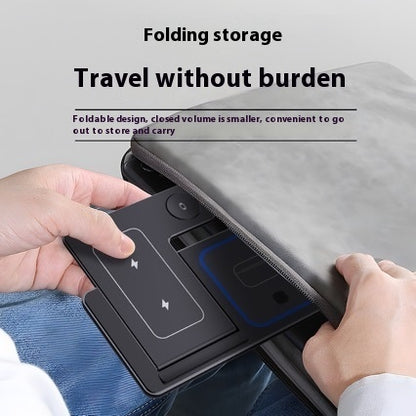 15W 3-in-1 Foldable Wireless Charging Stand with LED Light
