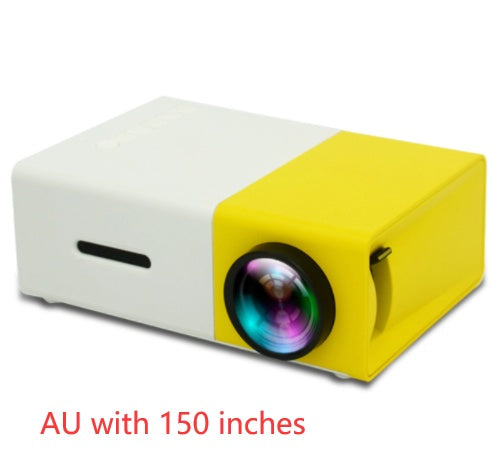 YG300 Mini Portable 3D HD LED Projector – Home Theater Cinema