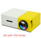 YG300 Mini Portable 3D HD LED Projector – Home Theater Cinema