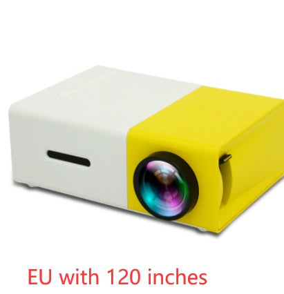 YG300 Mini Portable 3D HD LED Projector – Home Theater Cinema