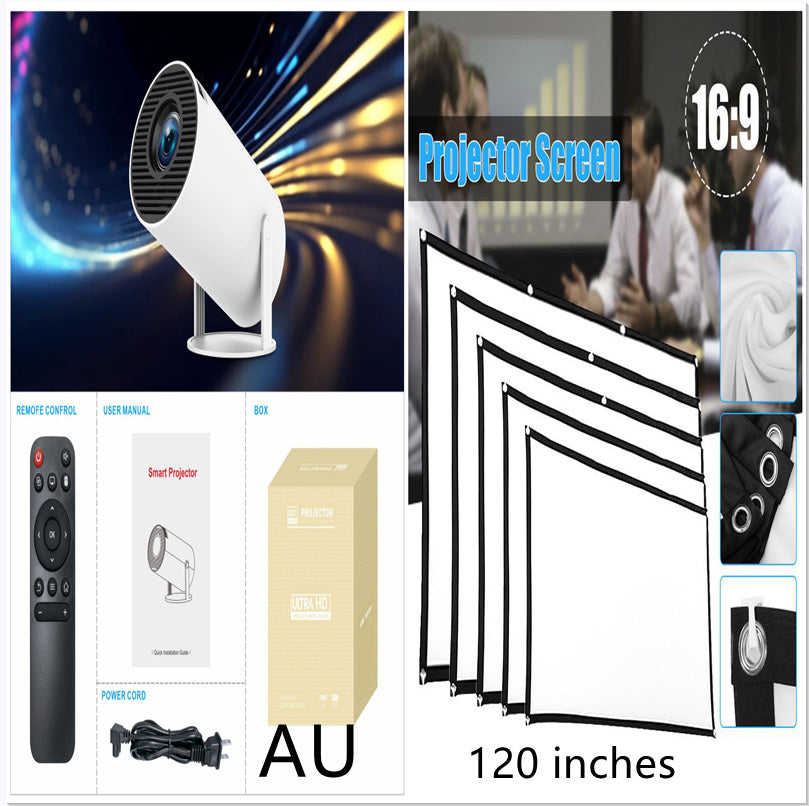 HY300 Pro Mini Projector – Home Theater Entertainment