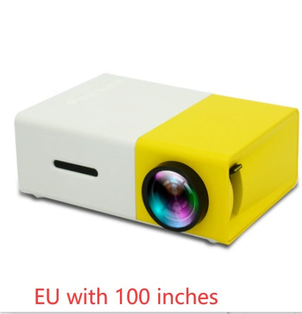 YG300 Mini Portable 3D HD LED Projector – Home Theater Cinema