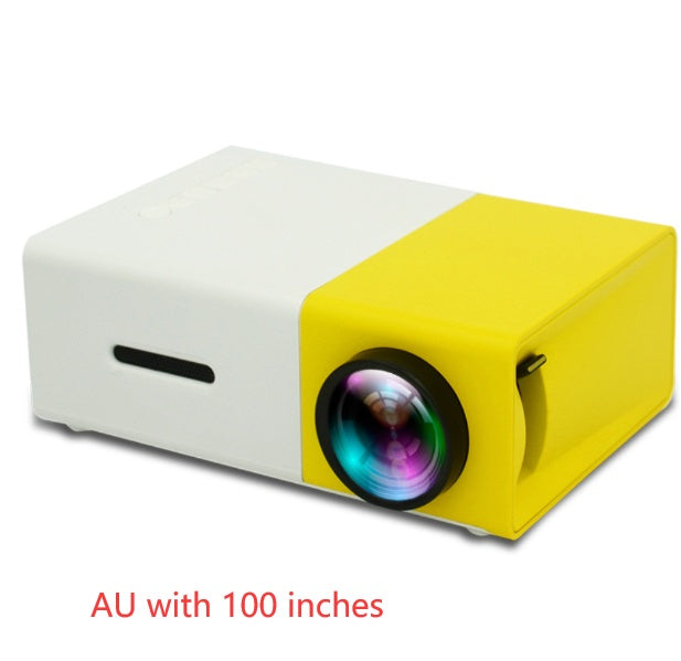 YG300 Mini Portable 3D HD LED Projector – Home Theater Cinema