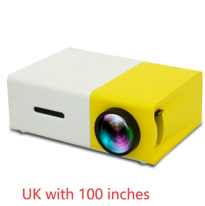 YG300 Mini Portable 3D HD LED Projector – Home Theater Cinema