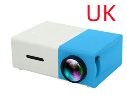 YG300 Mini Portable 3D HD LED Projector – Home Theater Cinema