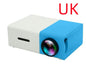 YG300 Mini Portable 3D HD LED Projector – Home Theater Cinema