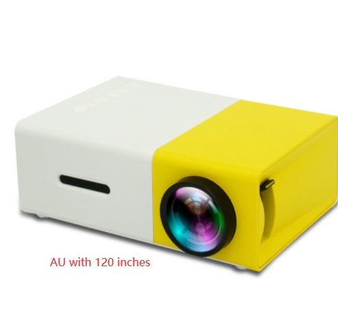 YG300 Mini Portable 3D HD LED Projector – Home Theater Cinema