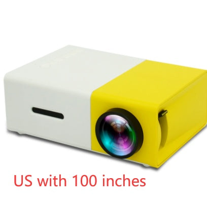 YG300 Mini Portable 3D HD LED Projector – Home Theater Cinema