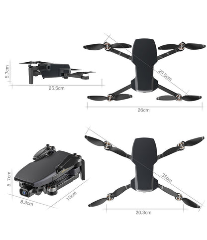Folding 4-Axis 4K HD Aerial Drone – Remote Control