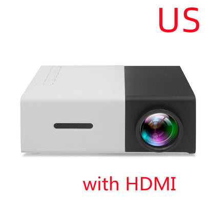 YG300 Mini Portable 3D HD LED Projector – Home Theater Cinema
